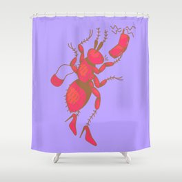Business Ant Shower Curtain