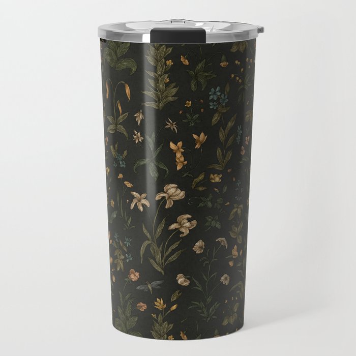 Old World Florals Travel Mug