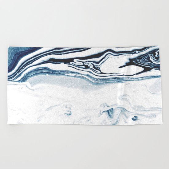 Marble fade Beach Towel