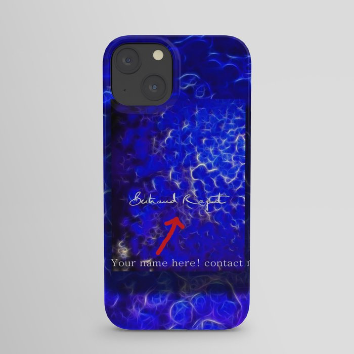 Your name here, or anything else... contact me! i'll post it here! iPhone Case