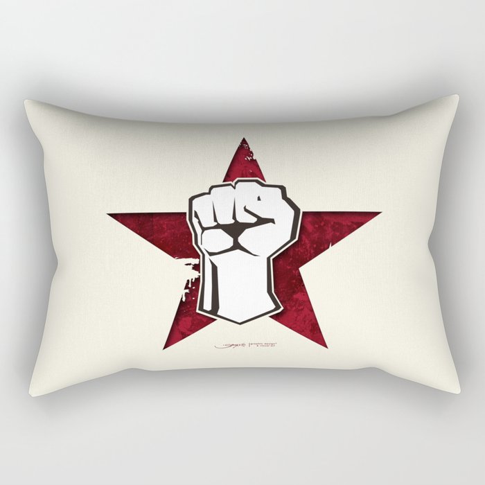 Rage Against The Machine Rectangular Pillow