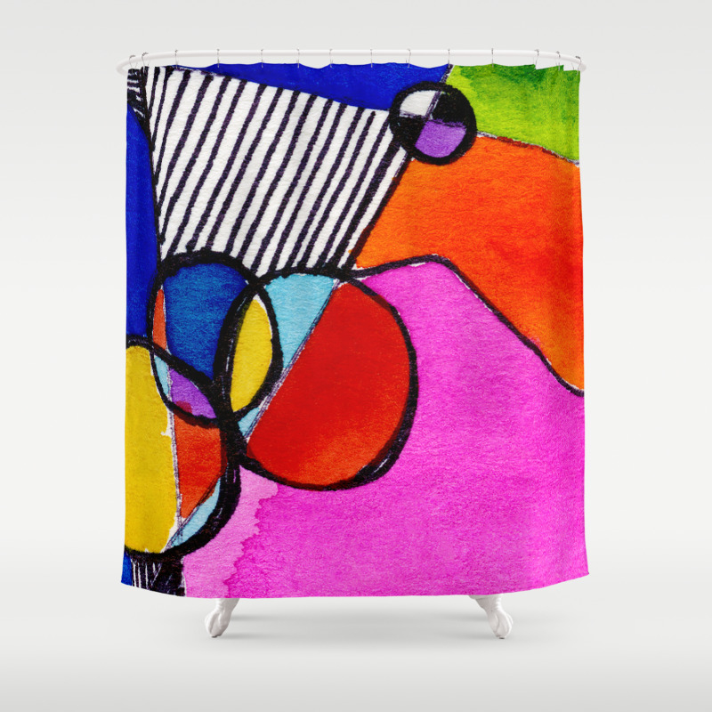 Magical Thinking 7a6 By Kathy Morton Stanion Shower Curtain By