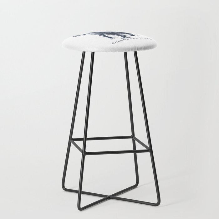 Be the Buffalo Charge the Storm Bold Bar Stool