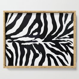 Zebra print Serving Tray