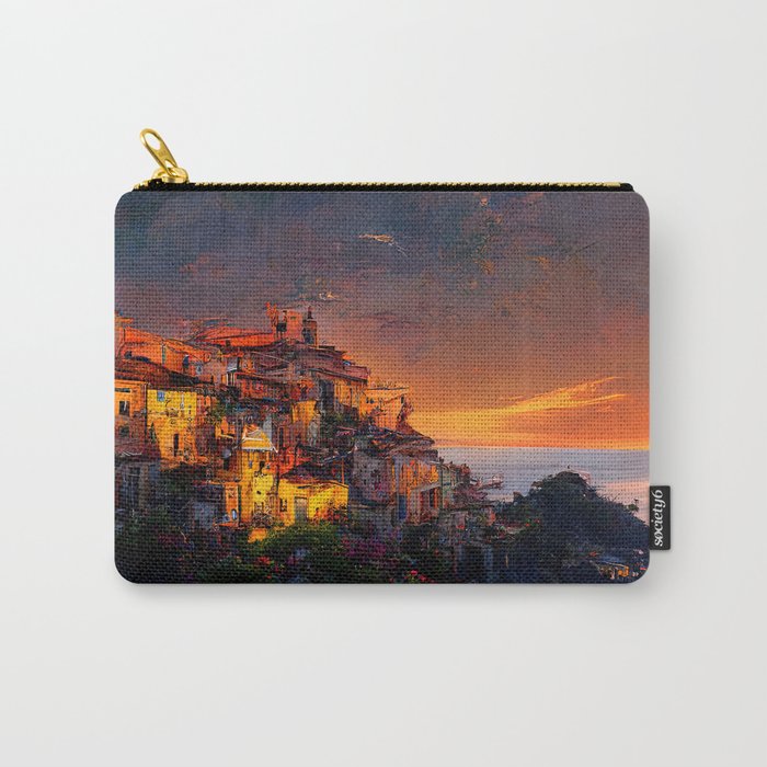 Sunset on the Italian Riviera Carry-All Pouch