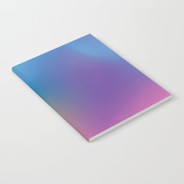 Rainbow Marble Gradient Mesh Notebook