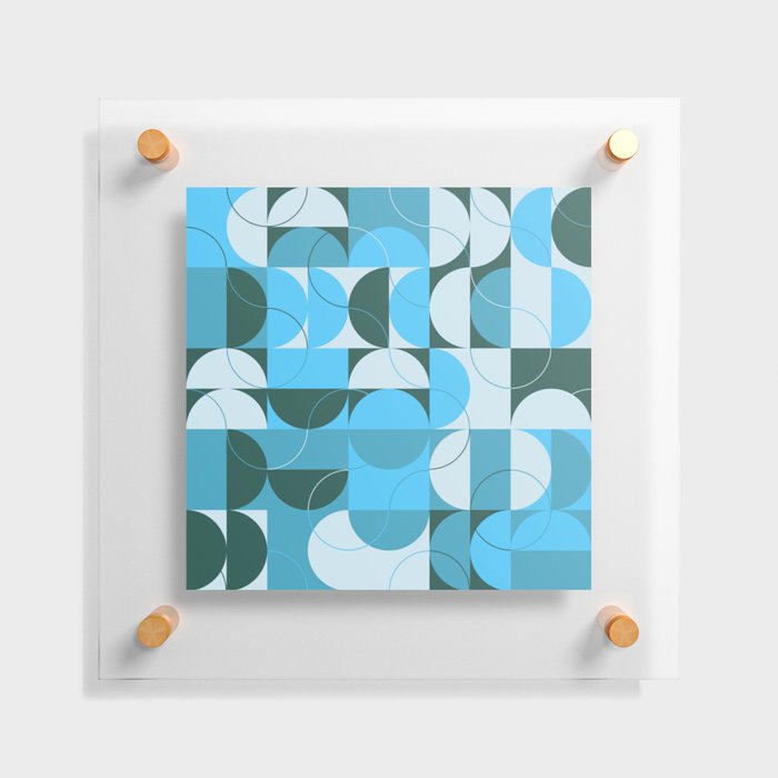 Mid Century Modern 53.2 Floating Acrylic Print