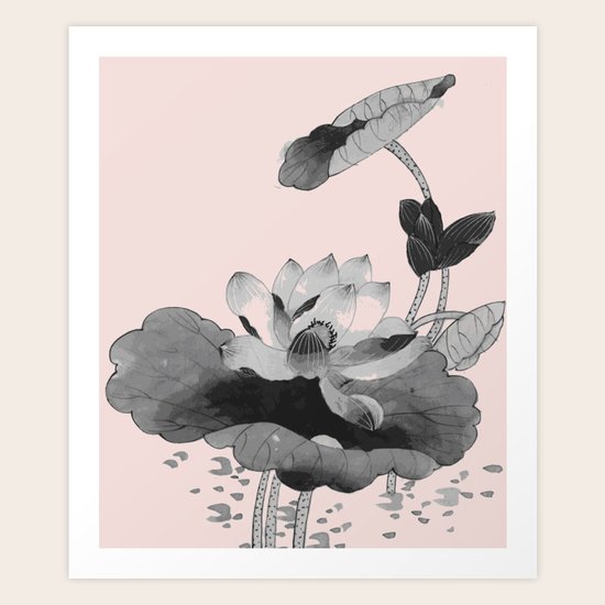 Lotus Art Print