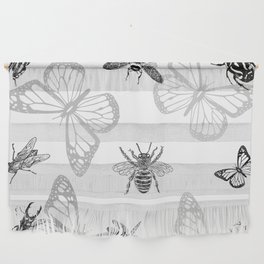 Bee,butterfly,bugs,fly,insects pattern Wall Hanging