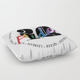 LGBTQ PRIDE 18' Floor Pillow