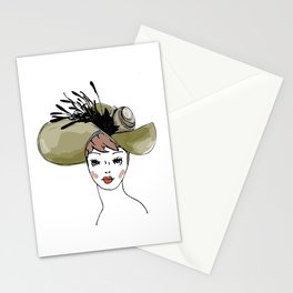 Kentucky Derby Hat Stationery Cards