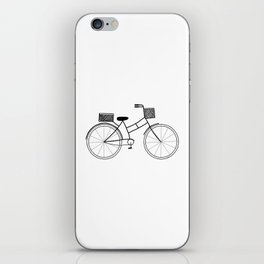Bike Drawing iPhone Skin
