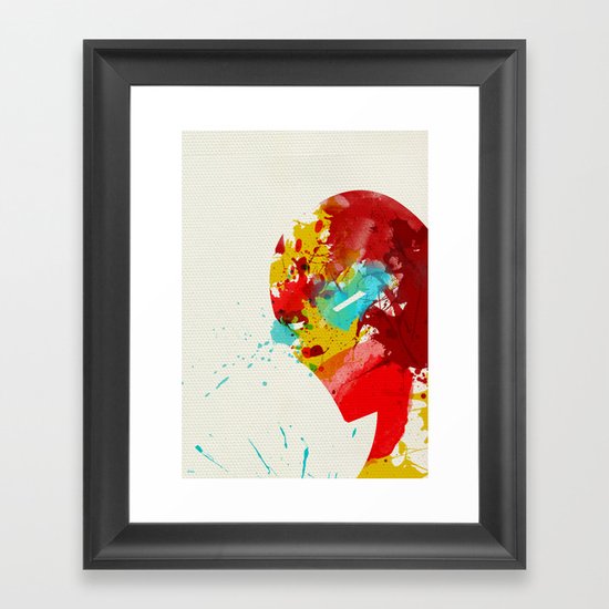 Businessman Framed Art Print