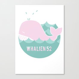 Whalien 52 Canvas Print