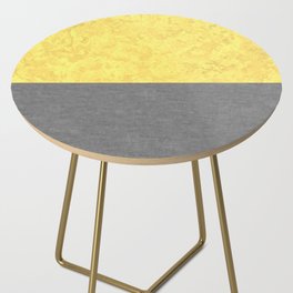 Concrete and Marble Illuminating and Ultimate Gray Side Table