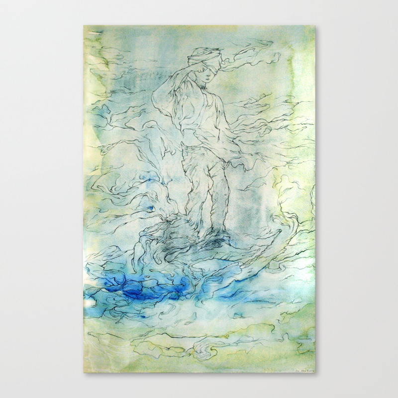 Go Part Two Of Three Canvas Print By Alexkostiw Society6
