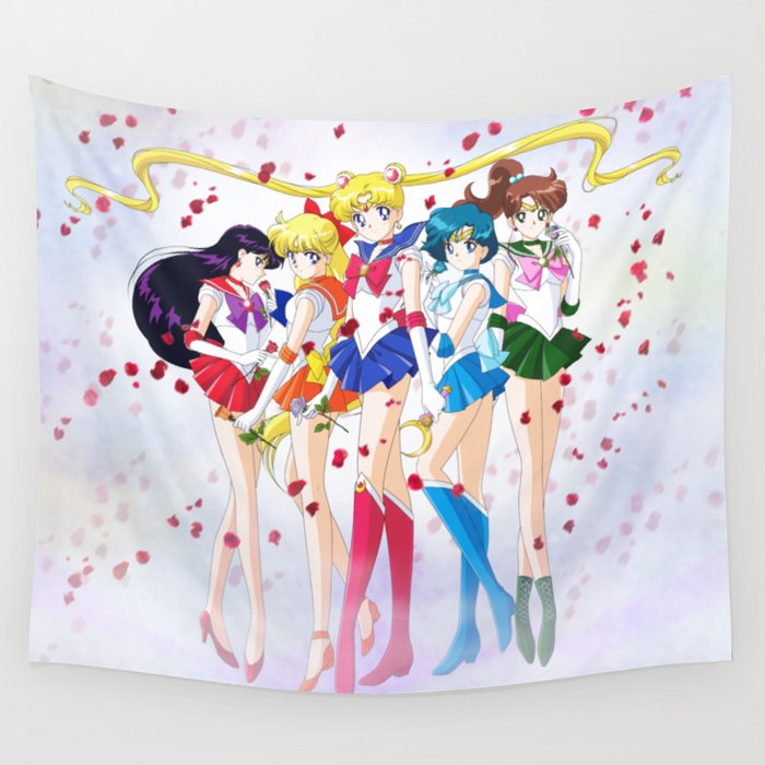 Sailor Moon 25th Wall Tapestry By Albertosancami Society6