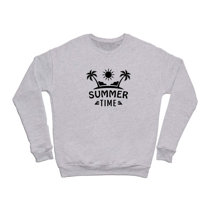 Summer Beach Sea Sun Vacation Cool Funny Gift Idea Crewneck Sweatshirt
