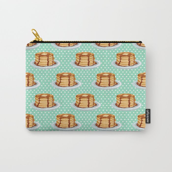 Pancakes & Dots Pattern Carry-All Pouch