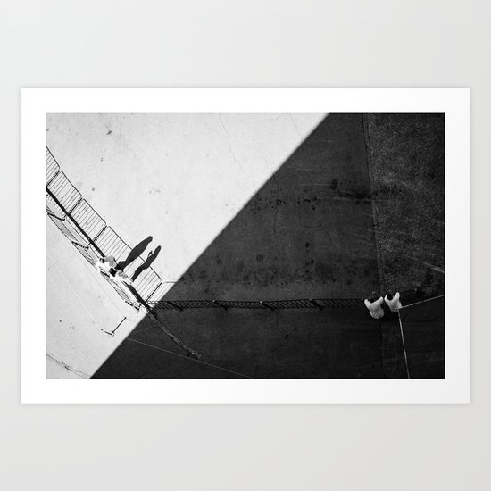 B&W Art Print
