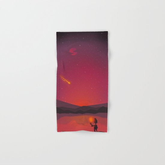 A shooting star Hand & Bath Towel
