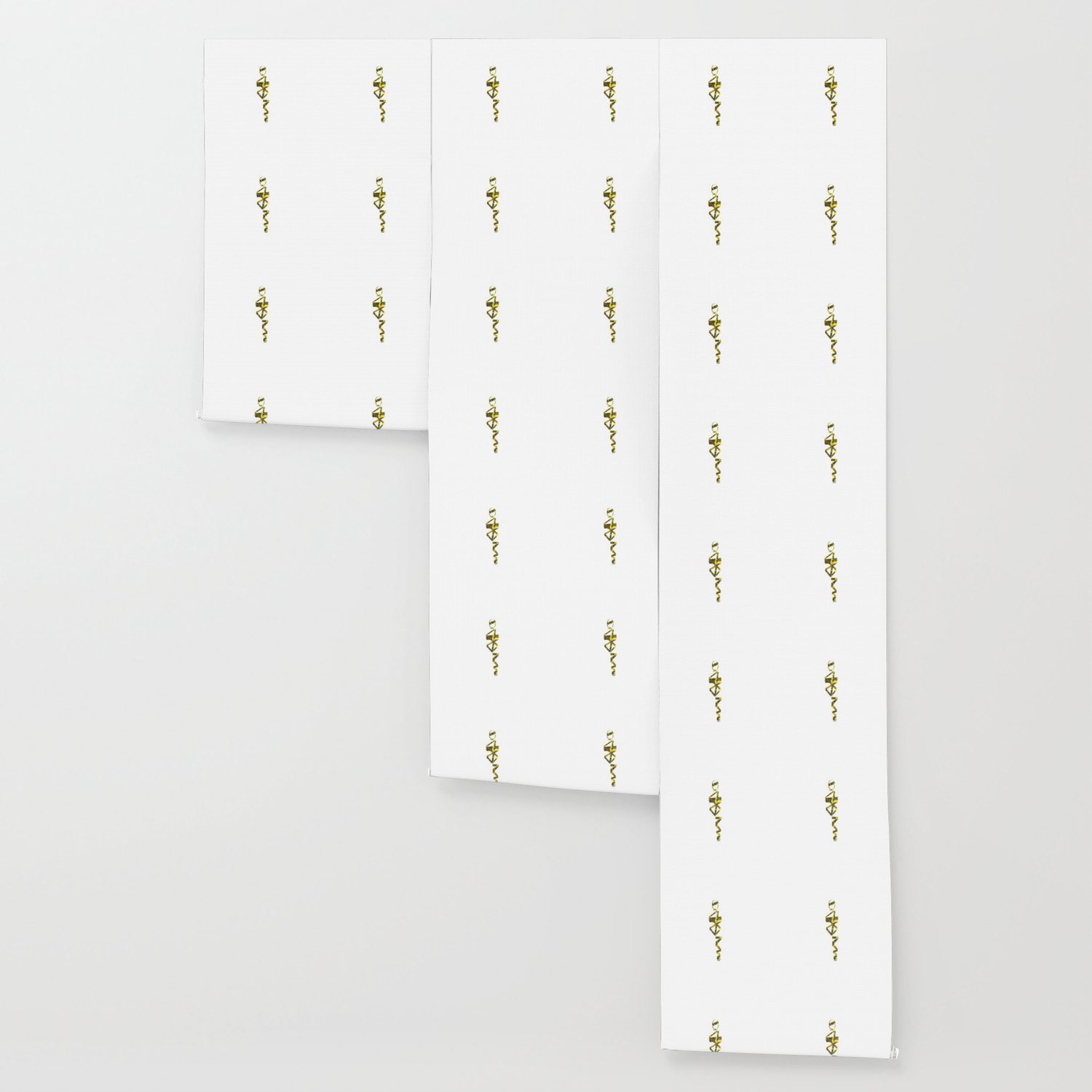 Telephone Caution Tape Outfit Minimal Sticker Wallpaper By