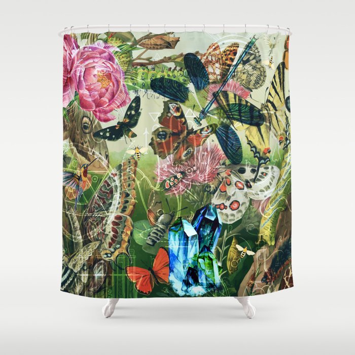 The Cabinet of Curiosities Shower Curtain