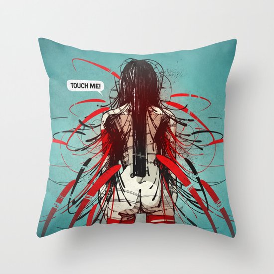 Nymph III: Exclusive Throw Pillow