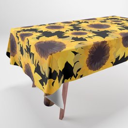 sunflower vectors Tablecloth