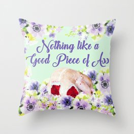 Steel Magnolias Nothing Like a Good Piece of Ass Armadillo Groom Cake Throw Pillow