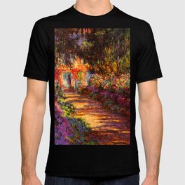 Garden Path at Giverny - Claude Monet 1902 T Shirt