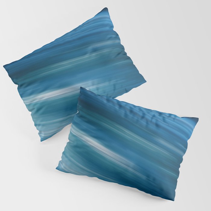 Underwater blue background Pillow Sham