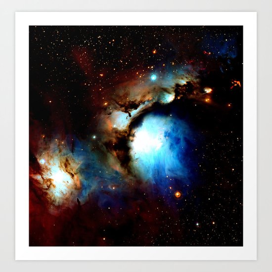 Galaxy Nebula : Messier 78 Art Print