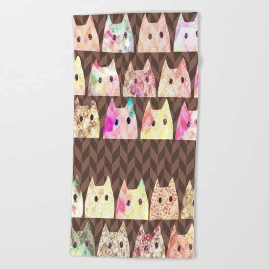 cat-277 Beach Towel