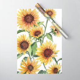 Sunflowers Wrapping Paper