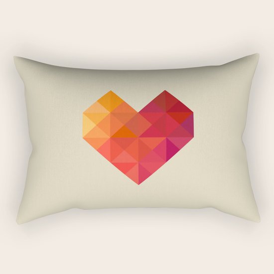 Heart Rectangular Pillow
