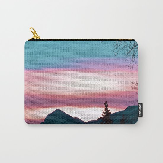 Alaskan Pastel Vibes Carry-All Pouch