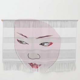 Geisha mask Wall Hanging