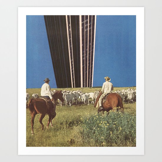 monolith Art Print