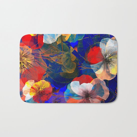 Flower carpet(54). Bath Mat