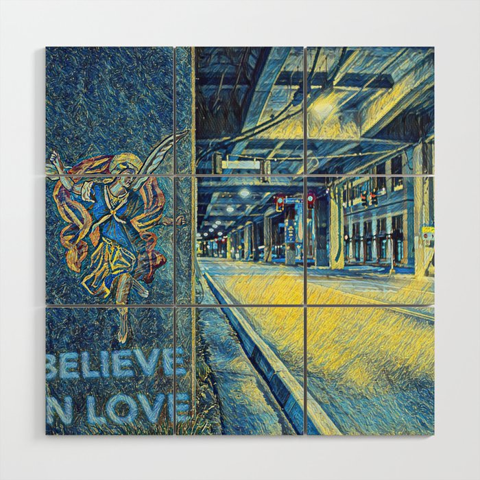 Believe in Love Wood Wall Art