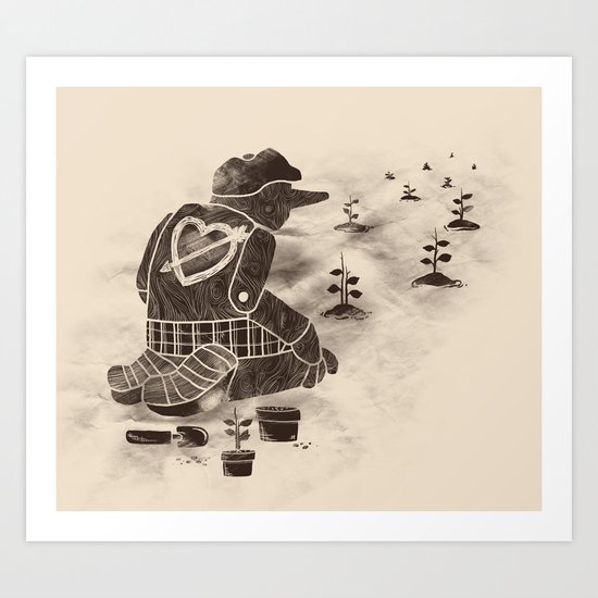 Giving Back Art Print