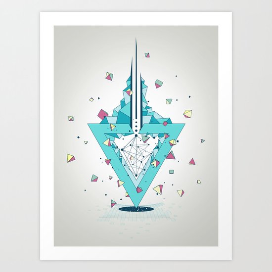 Dimethyltryptamine Art Print