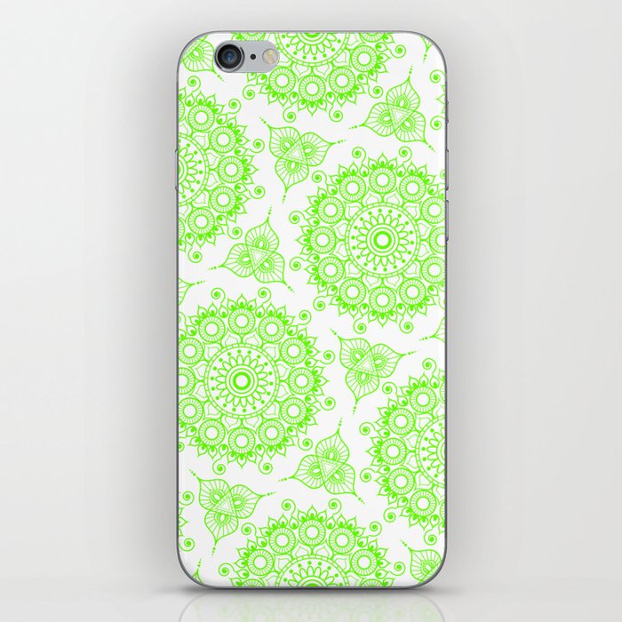 YOGA evergreen health mandala pattern - yoga bulkbuy iPhone Skin