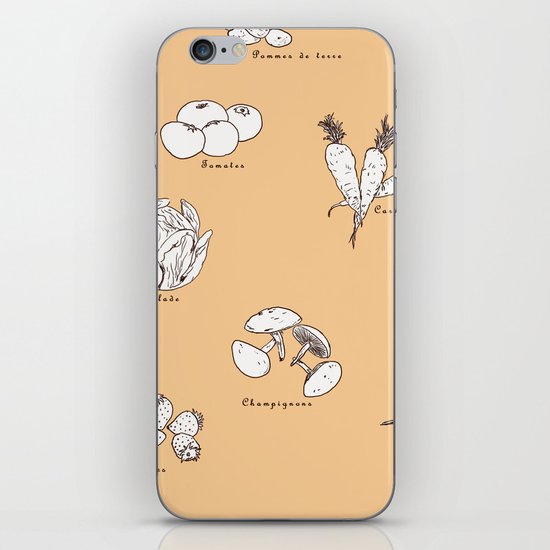 Fruit And Vegetables iPhone & iPod Skin