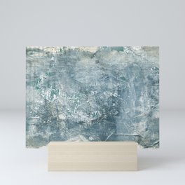 Abstract  Ice Wall Mini Art Print