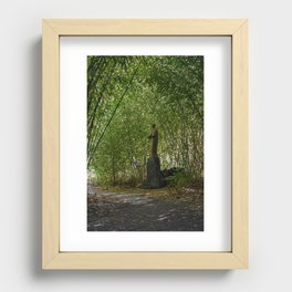 Bamboo Forest Recessed Framed Print
