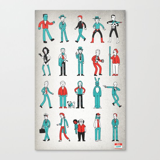 Let's Be Frank Canvas Print