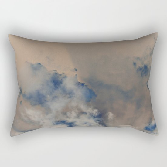Deep Time Clouds Rectangular Pillow