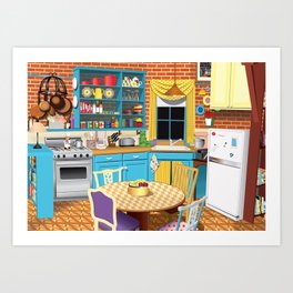 Friends Tv Show Art Prints For Any Decor Style Society6